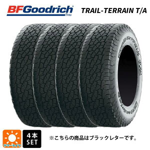 サマータイヤ4本 225/55R18 102H XL 18インチ BFグッドリッチ トレイルテレーン T/A ブラックレター 正規品 BF goodrich TRAIL-TERRAIN T/A(RBL) 新品