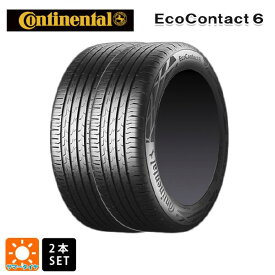 サマータイヤ2本 225/45R18 95Y XL J 18インチ コンチネンタル エココンタクト 6 正規品 CONTINENTAL EcoContact 6 新品