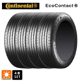 サマータイヤ4本 225/45R18 95Y XL J 18インチ コンチネンタル エココンタクト 6 正規品 CONTINENTAL EcoContact 6 新品