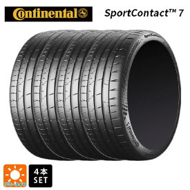 サマータイヤ4本 265/45R19 105Y XL 19インチ コンチネンタル スポーツコンタクト 7 正規品 CONTINENTAL SportContact 7 新品