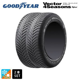 オールシーズンタイヤ2本 195/55R16 87H 16インチ グッドイヤー ベクターフォーシーズンズ ハイブリッド GOODYEAR VECTOR 4Seasons Hybrid 新品