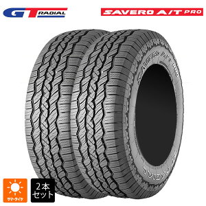 �T�}�[�^�C��2�{ 225/75R16 104T 16�C���` WEB����̔� GT���W�A�� �T�x�� AT �v�� �z���C�g���^�[ WEB����̔� GT Radial SAVERO A/T PRO(OWL) �V�i