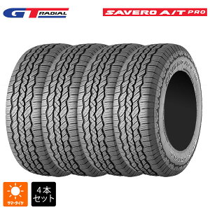 �T�}�[�^�C��4�{ 225/75R16 104T 16�C���` WEB����̔� GT���W�A�� �T�x�� AT �v�� �z���C�g���^�[ WEB����̔� GT Radial SAVERO A/T PRO(OWL) �V�i