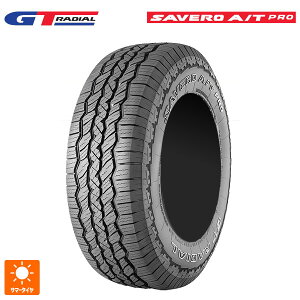 225/75R16 104T 16�C���` WEB����̔� GT���W�A�� �T�x�� AT �v�� �z���C�g���^�[ �T�}�[�^�C�� �V�i1�{ WEB����̔� GT Radial SAVERO A/T PRO(OWL)