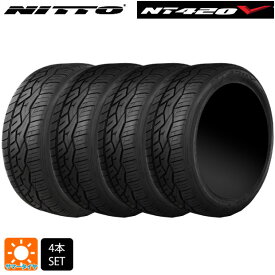 4/20限定 エントリーで最大100％ポイントバックサマータイヤ4本 315/30R22 107W XL 22インチ ニットー NT420V NITTO NT420V 新品