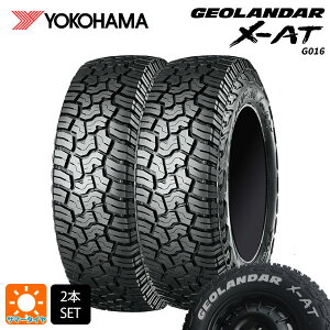�T�}�[�^�C��2�{ 225/70R16 103S 16�C���` ���R�n�} �W�I�����_�[ X-AT G016 �z���C�g���^�[ ���K�i YOKOHAMA GEOLANDAR X-AT G016(WL) �V�i