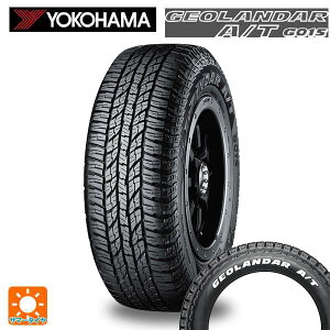 215/65R16 109/107S 16�C���` ���R�n�} �W�I�����_�[ A/T G015 �z���C�g���^�[ ���K�i # �T�}�[�^�C�� �V�i1�{ YOKOHAMA GEOLANDAR A/T G015(RWL)