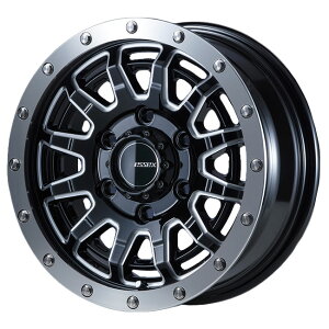 シーアールエス エセックス EX BKM 15×6 +33 6/139.7 106.2新品ホイール1本