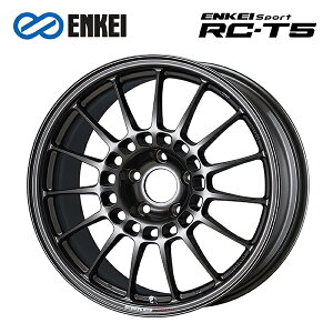 【10/27 10:59迄 全品P5倍&クーポン】エンケイ エンケイスポーツ RC-T5 Dark Silver 18×8 +30 5/114.3 60新品ホイール1本