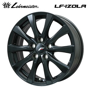 【10/14 20時〜最大3万円OFFクーポン】レアマイスター LFイゾラ2 ブラックメタリック 17×6.5 +39トヨタ平座ナット対応 5/120 60.1新品ホイール1本