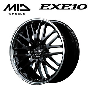 �G���A�C�f�B�[ MID�z�C�[�� �G�O�[10 �O���b�V�[�u���b�N/�����|���b�V�� 18×7 +50 5/114.3 73�V�i�z�C�[��1�{
