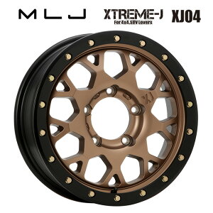 GGWFC GNXg[J XJ04 Matte Bronze BKRim 16×5.5 -5 5/139.7 VizC[1{