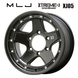 y10/4 20` ő3~OFFN[|zGGWFC GNXg[J XJ05 Satin Black Milled 16×8 -25 6/139.7 VizC[1{