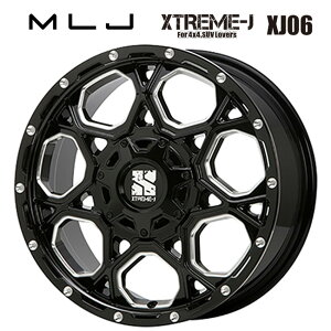 GGWFC GNXg[J XJ06 Gloss Black Milled 17×7.5 +35 5/114.3 VizC[1{