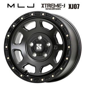 �G���G���W�F�C �G�N�X�g���[��J XJ07 Satin Black 16×5.5 +20 5/139.7 �V�i�z�C�[��1�{