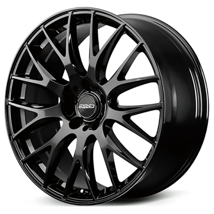 楽天市場】レイズ RS 2X9 プラス BXZ 18×8 +44ナット付属 5/120 60.1 