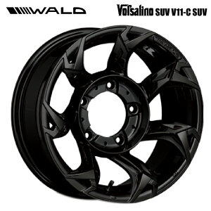 ヴァルド ボルサリノ SUV V11-C SUV ブラック 15×6.5 -15 5/139.7 108新品ホイール1本