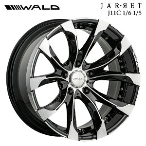 【10/27 10:59迄 全品P5倍&クーポン】ヴァルド ジャレット J11C 1/6 1/5 ブラック/ポリッシュ 22×10 +45 5/150 110.1新品ホイール1本