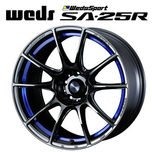 【10/27 10:59迄 全品P5倍&クーポン】ウェッズ ウェッズスポーツ SA25R BLC2 18×8.5 +50 5/114.3 73新品ホイール1本