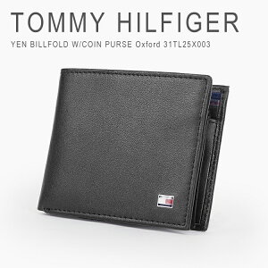 g~[qtBK[ z Y ܂ {v uh ܂z Kt U[ rWlX NX}X NX}Xv[g TOMMY HILFIGER YEN BILLFOLD W/COIN PURSE BLACK Oxford 31TL25X003 