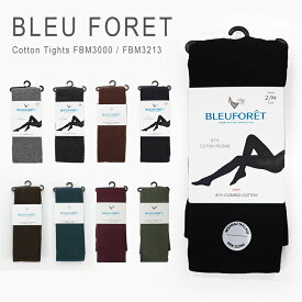 ブルーフォレ タイツ コットン レディース ブリューフォレ BLEU FORET BLEUFORET COLLANT VELOUTE FBM3000 FBM3213 母の日 ギフト プレゼント 女性 オシャレ 【メール便送料無料】[M便 1/2]