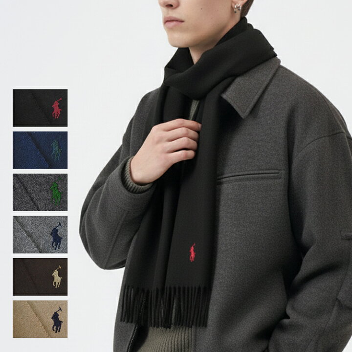 楽天市場】ラルフローレン マフラー メンズ プレゼント 無地 ストール  