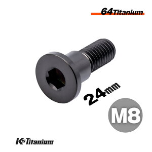 �`�^���{���g �u���b�N �� M8×24 P1.25 64�`�^�� Ti-6Al-4V Gr5 �t���b�g�w�b�h�{���g ���A �f�B�X�N���[�^�[�Ȃǂ� �z���_ NSR250R NSR50 RS125 S80 NSF250�� �o�C�N �{���g M8 �`�^�� �J�X�^�� �h���X�A�b�v 