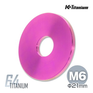 �`�^�� ���b�V���[ �p�[�v�� �� M6 �O�a:21.5mm ����:1.7mm �p�[�v�� �� 64�`�^�� ���L ���C�h�^�C�v ���W�G�^�[ �J�E���ގ�t���� �J���[ �X�y�[�T�[ Ti-6Al-4V Gr5 �o�C�N �p�[�c ���]�� �J�X�^�� �h