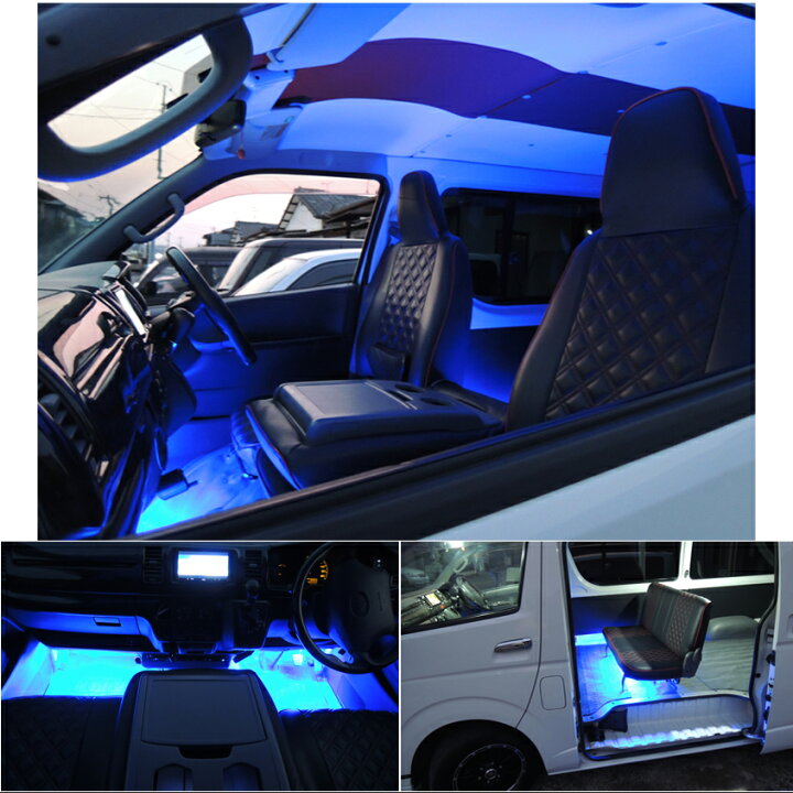 楽天市場 アウトレット商品 Led テープライト ブルー 1m Ledテープ 12v Or 24v 車の室内 室外のドレスアップ ルームランプ 室内灯 イルミネーションに 防水 Led作業灯 集魚灯のksガレージ