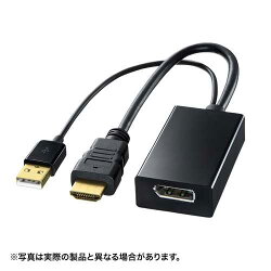 【送料無料】HDMI-DisplayPort変換アダプタ≪サンワサプライ≫AD-DPFHD01