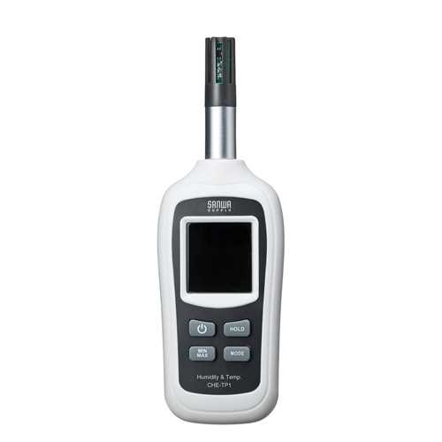保証 小型サイズで携帯性に優れた 温度と湿度を測定可能なデジタル温湿度計 デジタル温湿度計 ≪サンワサプライ≫ CHE-TP1 安全 離島 発送不可