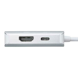 【送料無料】USBTypeC-HDMI/VGA変換アダプタ≪サンワサプライ≫AD-ALCHV