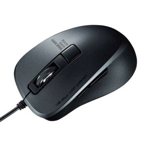 �L��Type-C�u���[LED�}�E�X�i5�{�^���E�É��^�C�v�j�@��T�����T�v���C��@MA-BLC156BK �y���� �����s�z