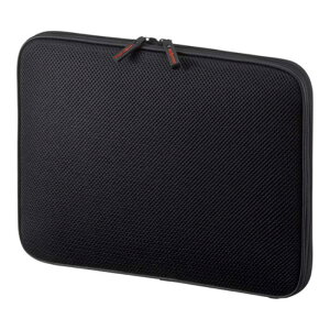 低反発3Dメッシュケース(13.3インチワイド対応・ブラック) ≪サンワサプライ≫ IN-SG13BK 【離島 発送不可】