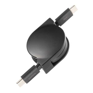 USB2.0 Type-C �����P�[�u��(PD60W�Ή��A�u���b�N�j�@��T�����T�v���C��@KU-CCP60M08BK �y���� �����s�z