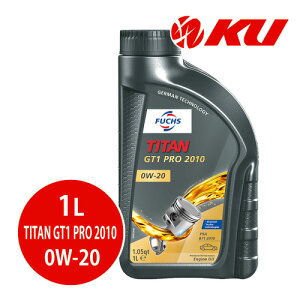 {Ki FUCHS TITAN GT1 PRO 2010 SAE 0W-20 1L×1 ACEA C3/C2 API SP GWIC tbNX ^C^ tbNX 5w30