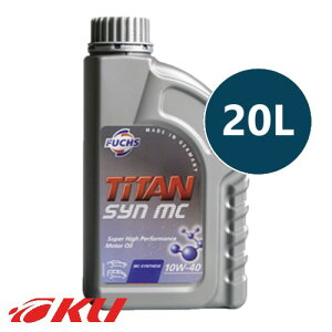 {Ki FUCHS TITAN SYN MC SAE 10w-40 20L tbNX ^C^ V 10w40