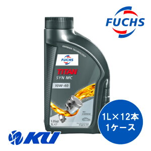 {Ki FUCHS TITAN SYN MC SAE 10w-40 1L×12 1P[X tbNX ^C^ V 10w40