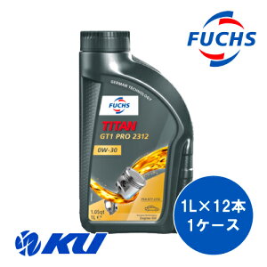 {Ki FUCHS TITAN GT1 PRO 2312 SAE 0w-30 1L×12 1P[X ACEA C2 GWIC tbNX ^C^ v 0w30