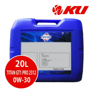{Ki FUCHS TITAN GT1 PRO 2312 SAE 0w-30 20L×1 ACEA C2 GWIC tbNX ^C^ v 0w30