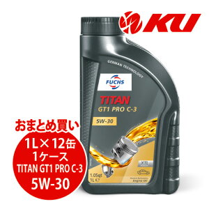 {Ki FUCHS TITAN GT1 PRO C-3 SAE 5w-30 1L×12 1P[X ACEA C3 API SN GWIC tbNX ^C^ v 5w30