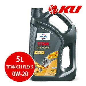 {Ki FUCHS TITAN GT1 FLEX 5 SAE 0w-20 5L×1 ACEA C5/C6 API SN PLUS RC/SP RC GWIC tbNX ^C^ tbNX5 0w20