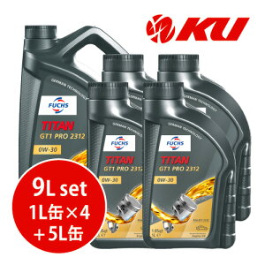 {Ki FUCHS TITAN GT1 PRO 2312 SAE 0w-30y9Lz1L×4+5L×1 9LZbg ACEA C2 GWIC tbNX ^C^ v 0w30