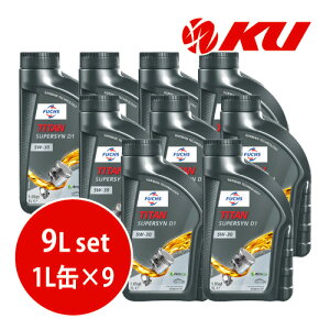 {Ki FUCHS TITAN SUPER SYN D1 SAE 5w-30y9Lz1L×9 9LZbg tbNX ^C^ X[p[ V 5w30