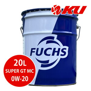 {Ki FUCHS SUPER GT MC SAE 0w-20 20L×1 API SN GWIC tbNX X[p[ 0w20
