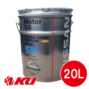 Y  XgO Z[uEX EXyV 5W-30 20L×1 API:SN ILSAC:GF-5 y[ 5W30 KLAN6-05302 Y
