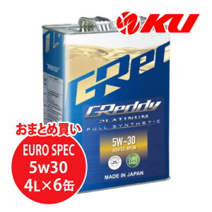 TRUST GReddy v`i 5W-30 4L×6 1P[X S EURO SPEC ACEA C3 API SN gXg 5W30 GWIC
