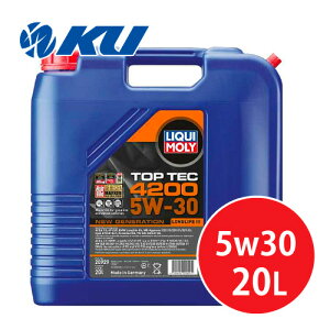 L gbvebN4200j[WFl[V 5W-30 20L×1 f GWIC K\EfB[[GW LIQUI MOLYTOP TEC 4200 NEW GENERATION 5W30 20929
