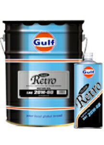 Gulf Braze Retro GWIC y20W-60 1L×20ʁz Kt uCY g  N Aԁ@20w60