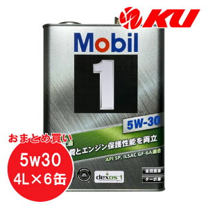 Mobil1 5W-30 4L×6 1P[X API SP/ILSAC GF-6A /ACEA A5/B5 [r1 5w30